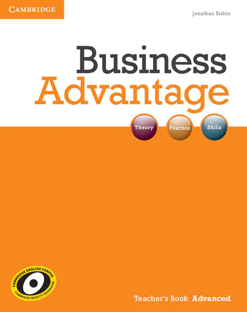 Książka - Business Advantage Advanced Teacher's Book