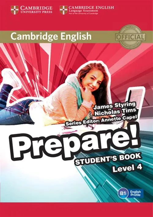 Książka - Cambridge English. Prepare! 4. Student's Book