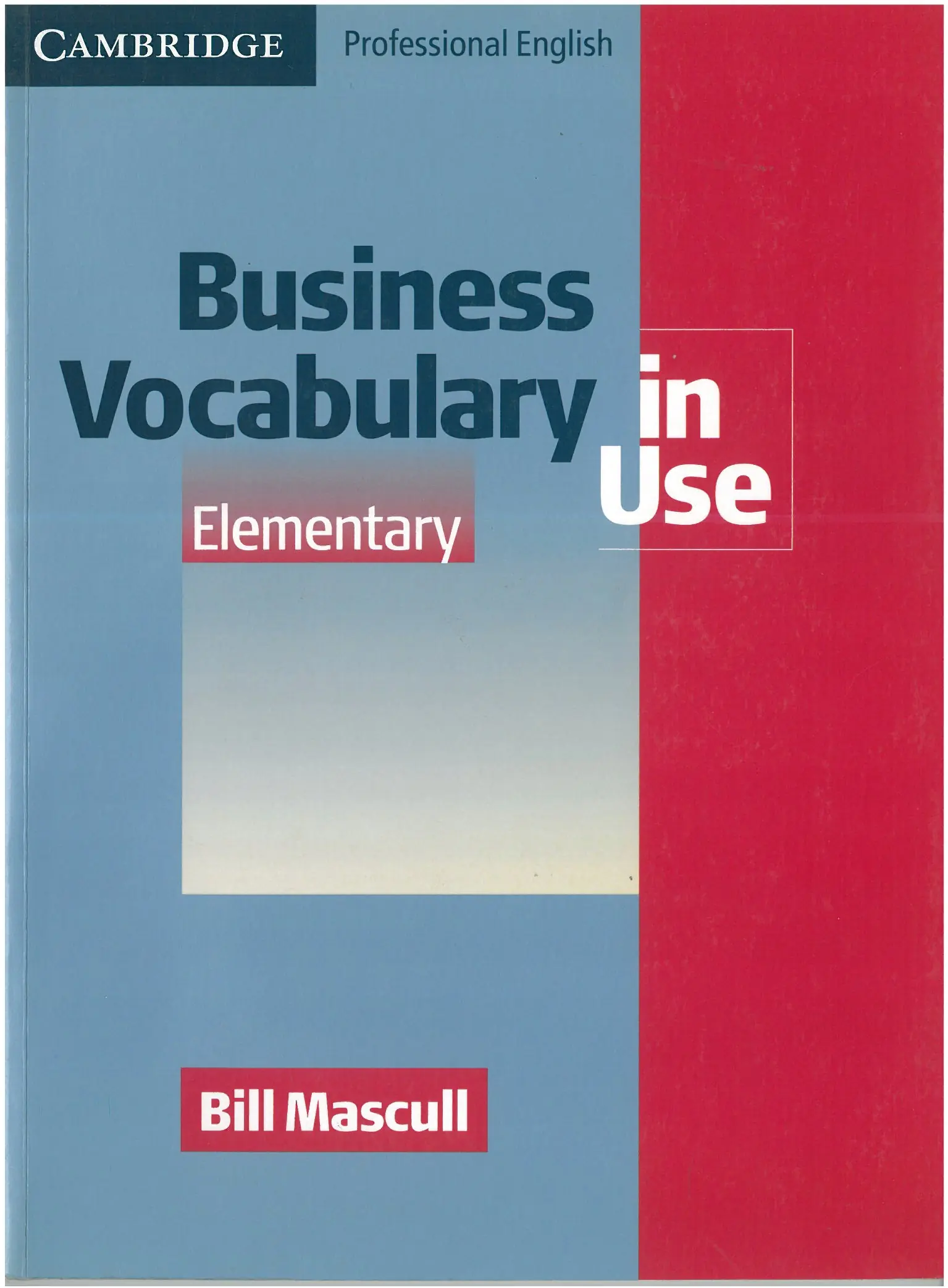 Książka - Business Vocabulary in Use Elementary