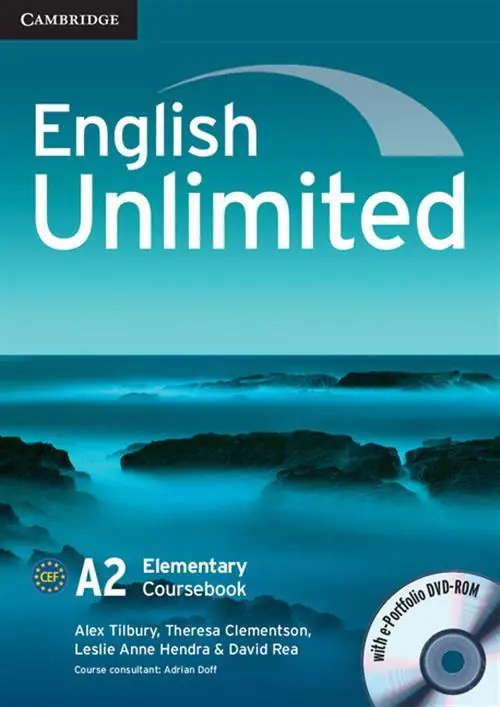 Książka - English Unlimited Elementary Coursebook +e-Portfolio