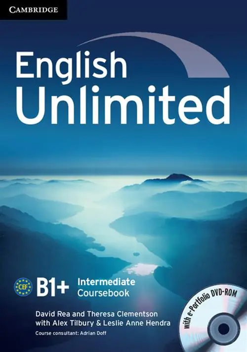 Książka - English Unlimited Intermediate Coursebook with e-Portfolio