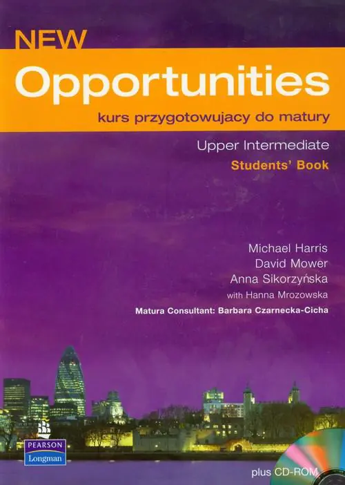 Książka - Opportunities New Upper Intermediate Students Book z płytą CD