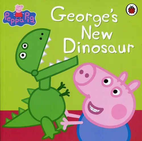 Książka - Peppa Pig. George`s New Dinosaur