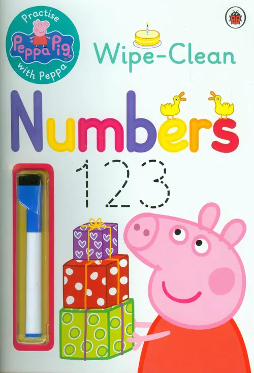 Książka - Peppa Pig Practise with Peppa. Wipe-Clean Numbers