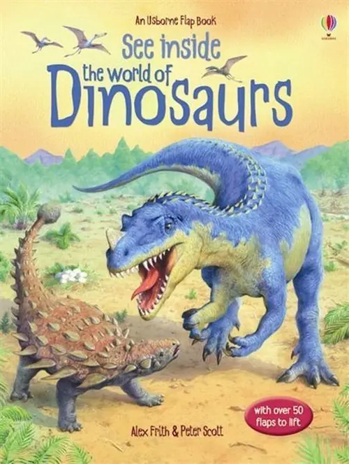 Książka - See Inside. The World of Dinosaurs