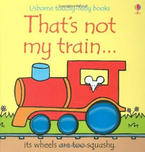 Książka - Thats not my train...
