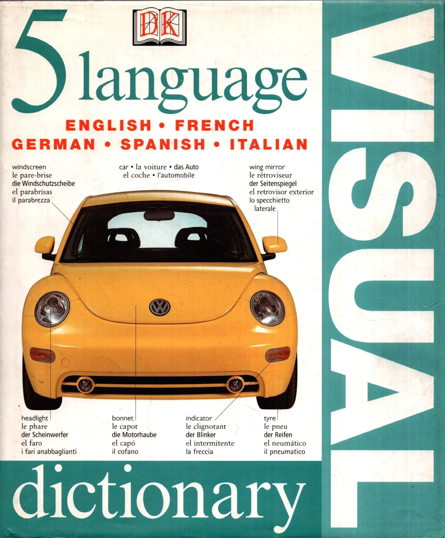 Książka - Five Language Visual Dictionary