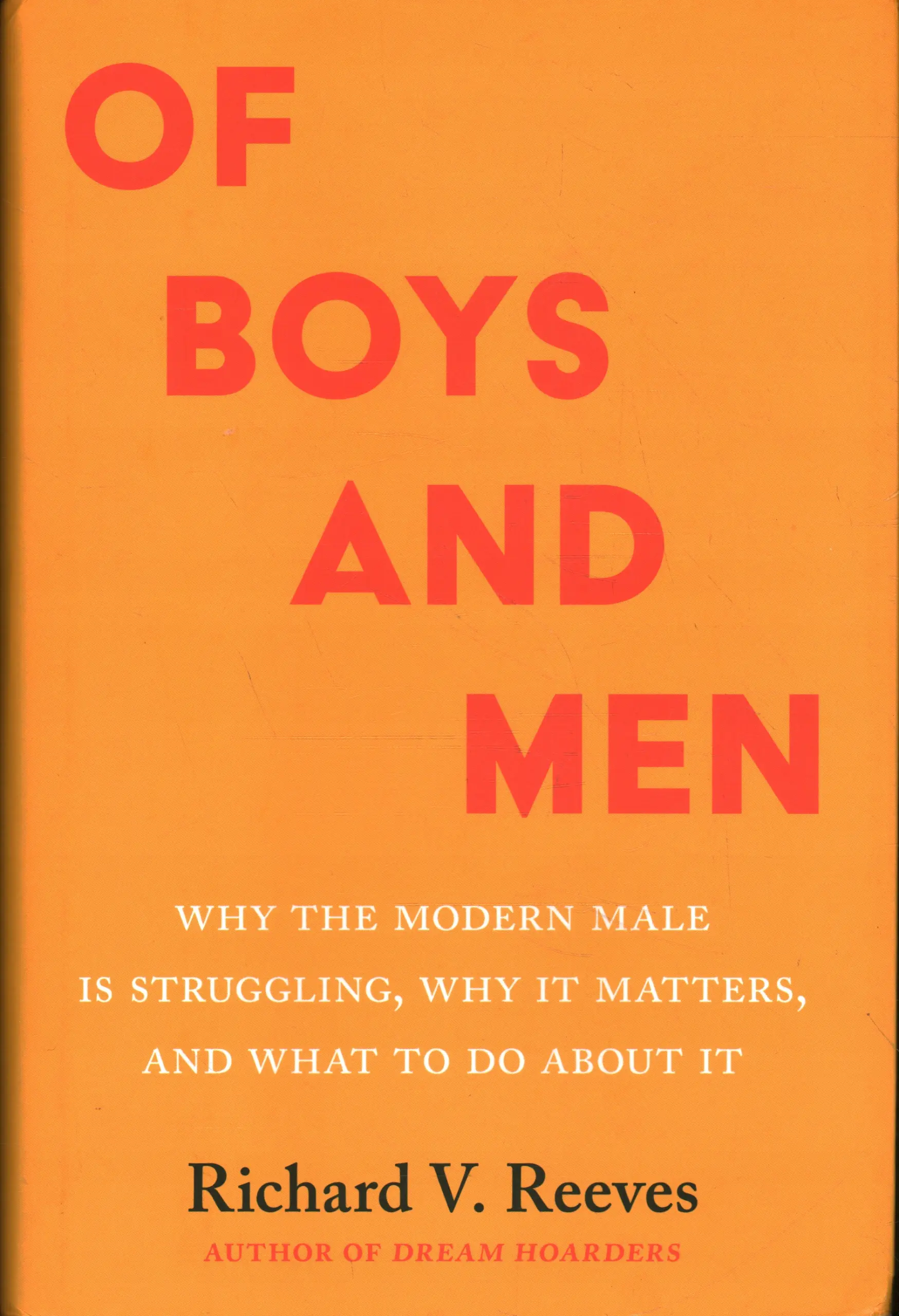 Książka - OF BOYS AND MEN