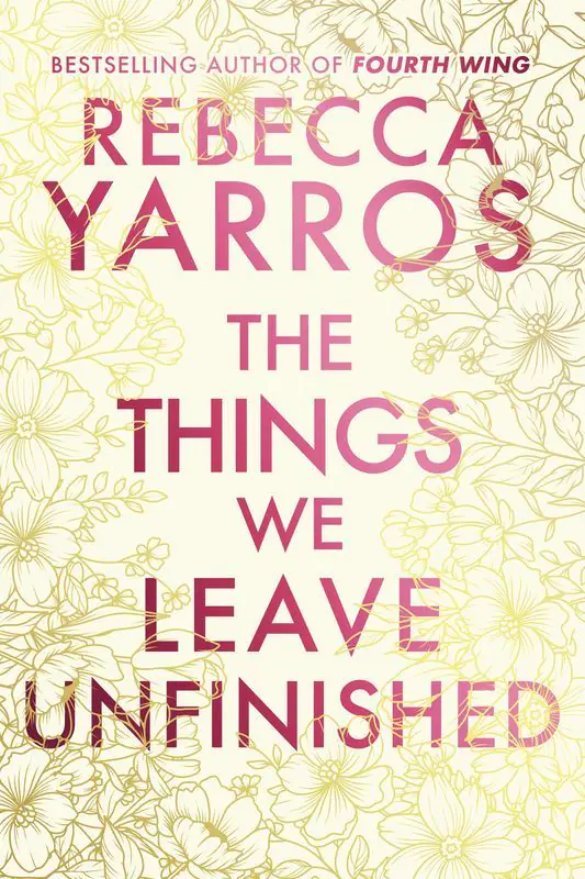 Książka - The Things We Leave Unfinished wer. angielska