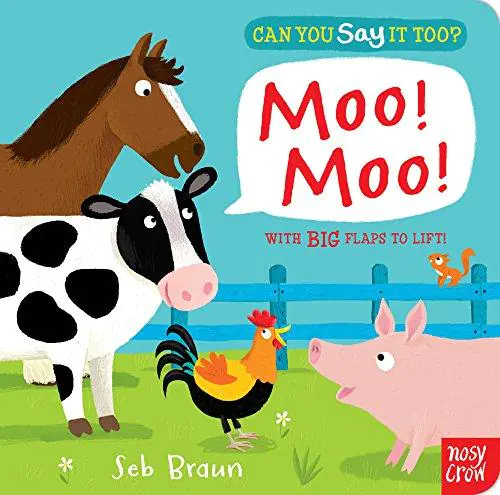 Książka - Can You Say It Too? Moo! Moo!