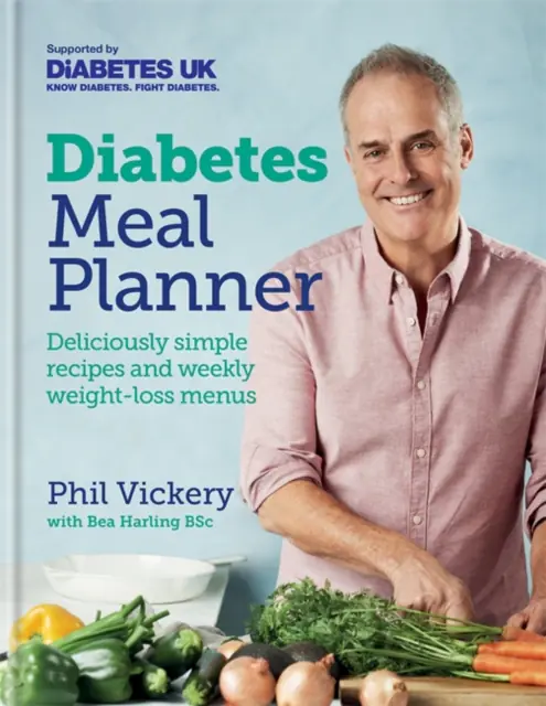 Książka - Diabetes Meal Planner: Deliciously simple recipes and weekly weight-loss menus - Supported by Diabet
