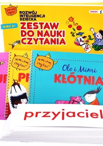 Książka - "Umiem Czytać" Czytanie Globalne z Olo i Mimi. Druk