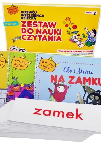 Książka - Zestaw do nauki czytania. Poziom 2 (metoda Glenna Domana)