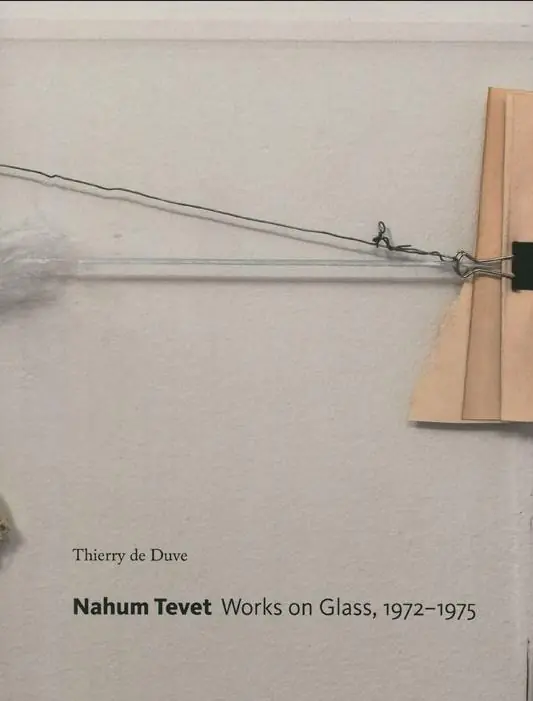 Książka - Nahum Tevet. Works on Glass, 1972-1975
