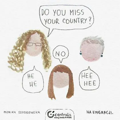 Książka - Do you miss your country?