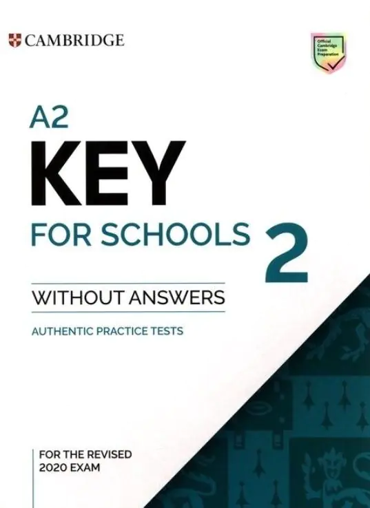 Książka - A2 Key for Schools 2 Student's Book without Answers