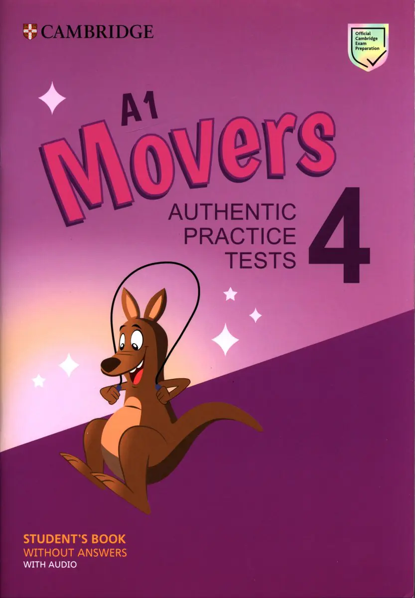 Książka - A1 Movers 4. Student's Book without Answers with Audio