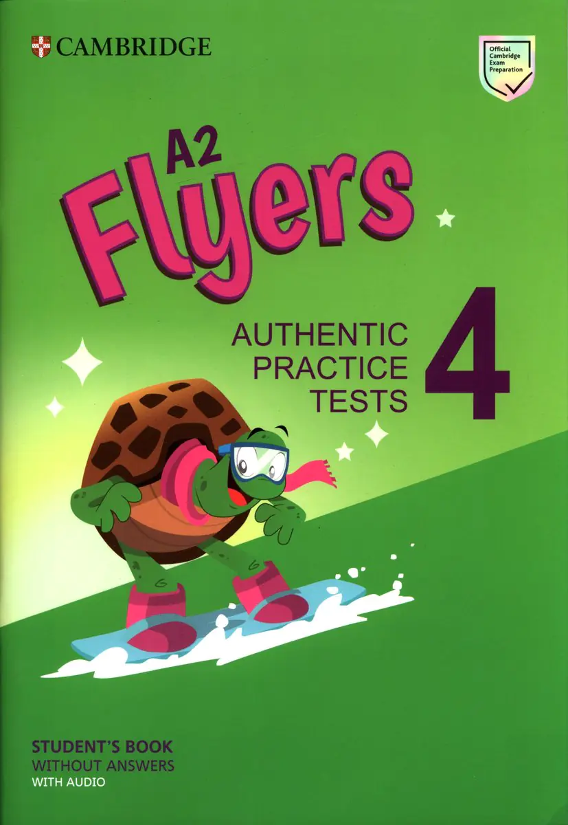 Książka - A2 Flyers 4. Student's Book without Answers with Audio