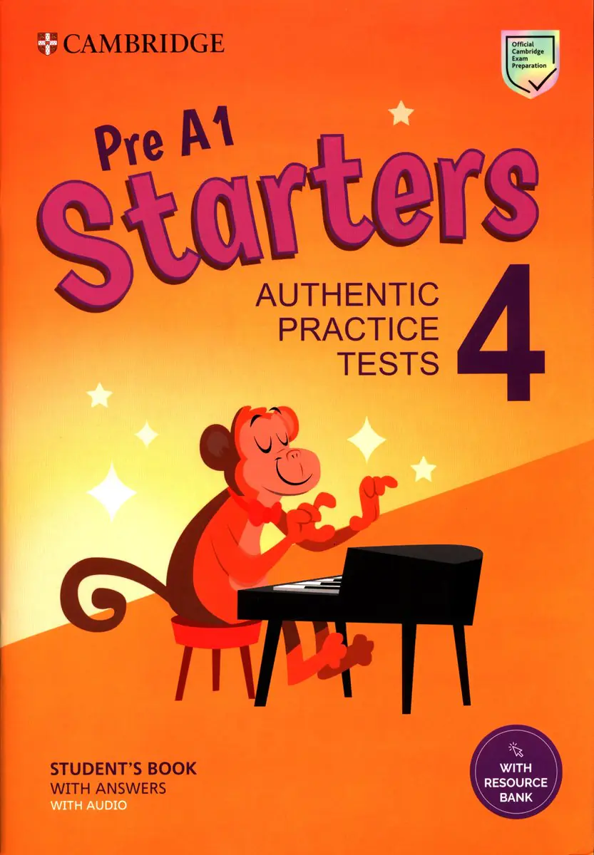 Książka - Pre A1. Starters 4. Student's Book with Answers with Audio with Resource Bank