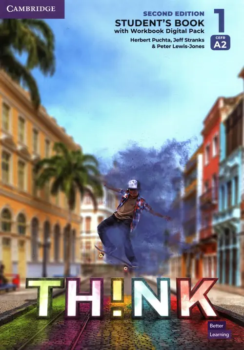 Książka - Think Level 1 Student's Book with Workbook Digital Pack British English