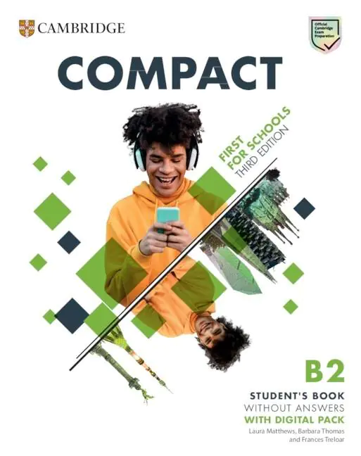 Książka - Compact First For Schools B2 First Student's Book without Answers with Digital Pack