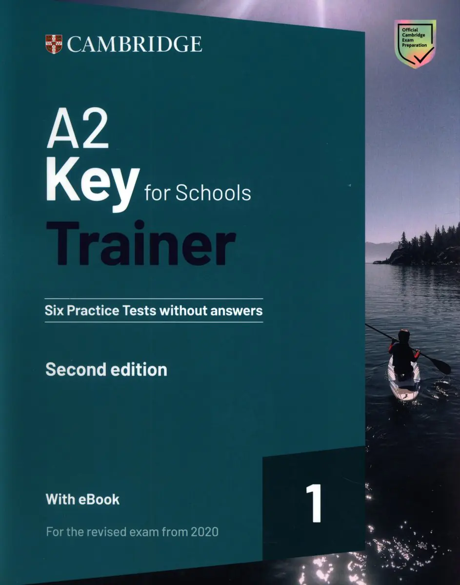 Książka - A2 Key for Schools Trainer 1 with eBook