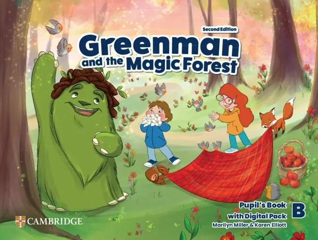 Książka - Greenman and the Magic Forest Level B Pupil’s Book with Digital Pack