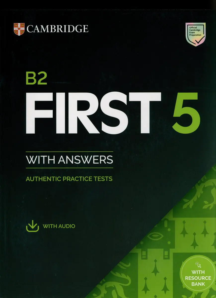 Książka - B2 First 5 Student's Book with Answers with Audio with Resource Bank