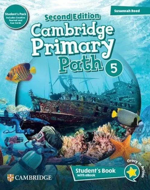 Książka - Cambridge Primary Path Level 5. Student's Book with My Creative Journal, Cue Cards and eBook