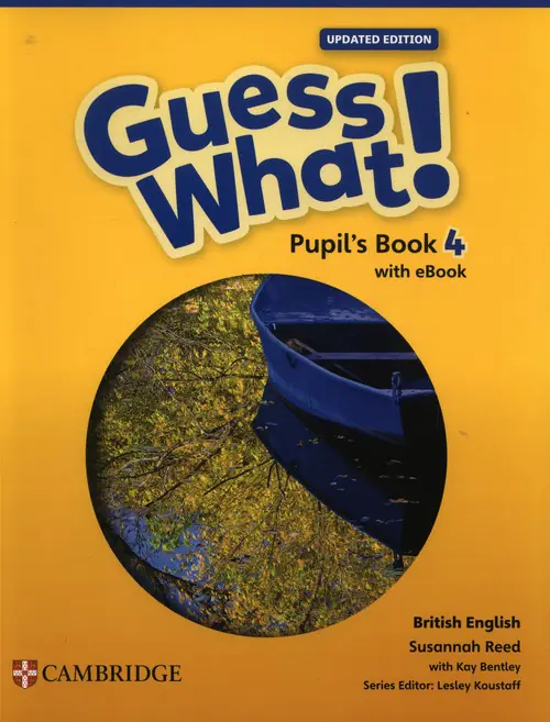 Książka - Guess What! British English Level 4. Pupil's Book + Podręcznik w wersji cyfrowej