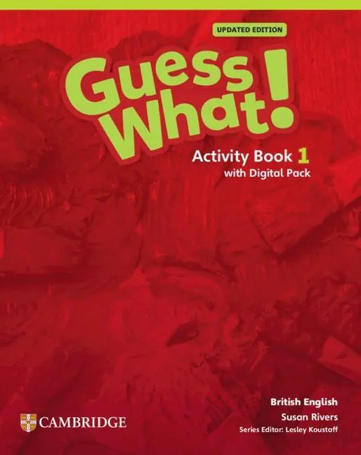 Książka - Guess What! British English Level 1 AB + Digital..