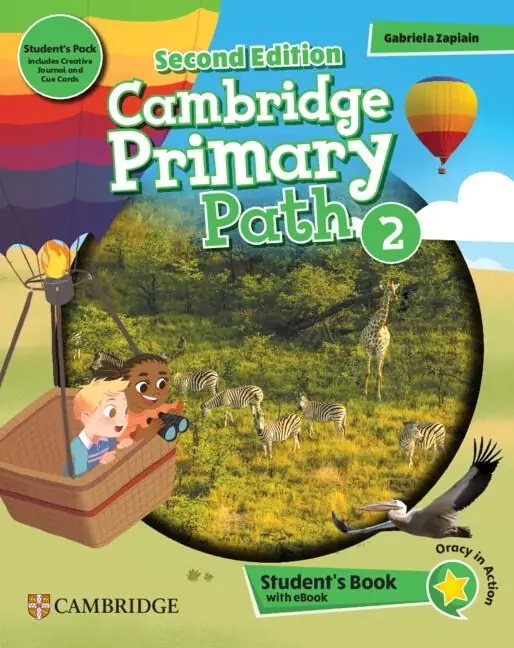 Książka - Cambridge Primary Path Level 2. Student's Book with My Creative Journal, Cue Cards and eBook