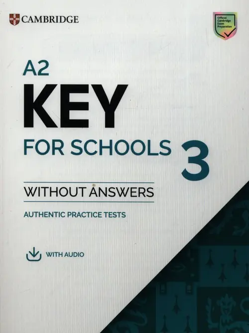 Książka - A2 Key for Schools 3 Student`s Book without Answers with Digital Pack