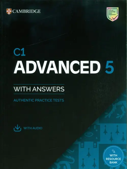 Książka - C1 Advanced 5. Student's Book with Answers and Resource Bank