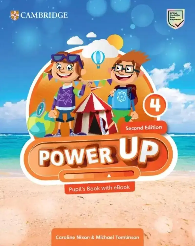 Książka - Power Up Second Edition 4. Pupil`s Book with eBook
