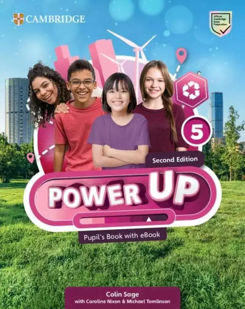 Książka - Power Up Second Edition 5. Pupil`s Book with eBook