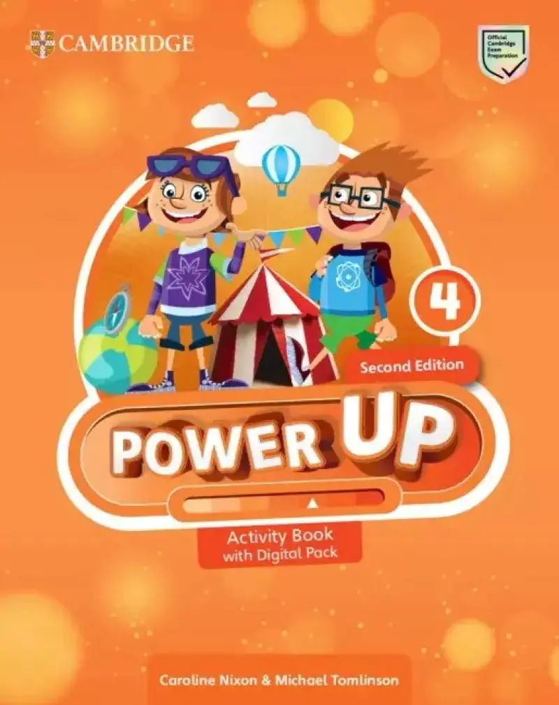 Książka - Power Up Second Edition 4. Activity Book with Digital Pack