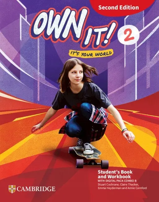 Książka - Own It! Level 2 Student´s Book And Workbook With Digital Pack Combo B Second Edition