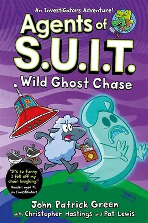 Książka - Agents of S.U.I.T. Wild Ghost Chase