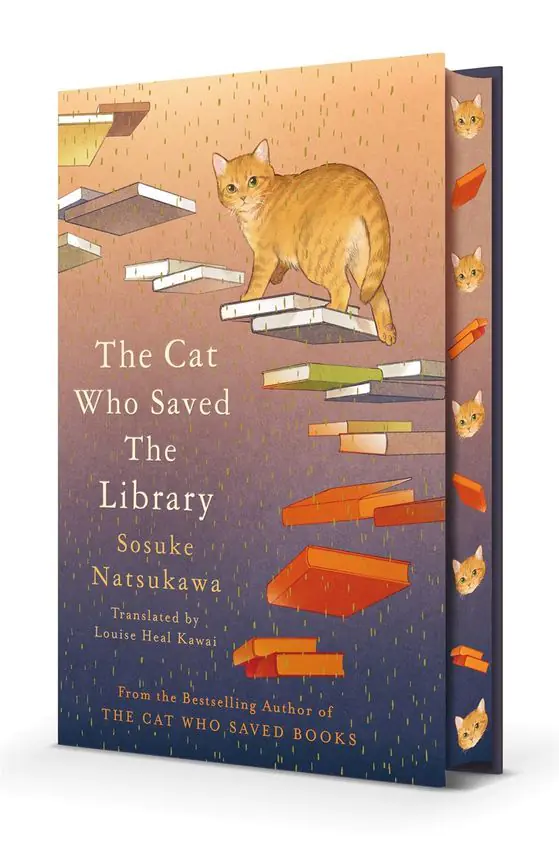 Książka - The Cat Who Saved the Library