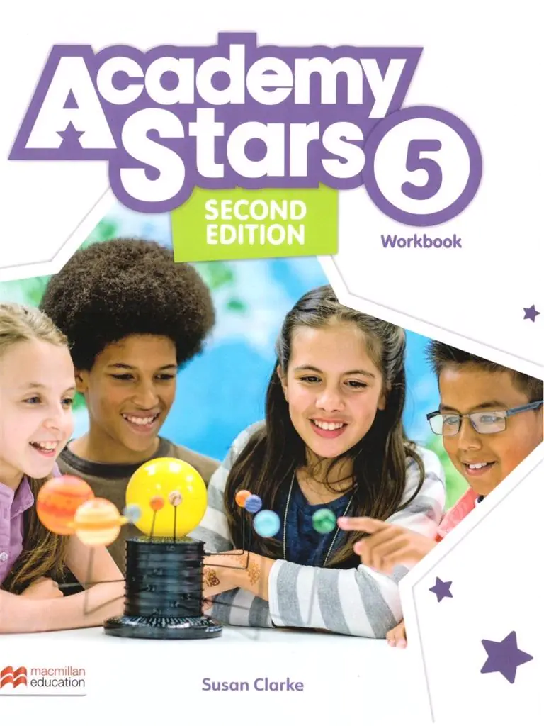 Książka - Academy Stars 2. Poziom 5.Ćwiczenia z dostępem do online dla ucznia