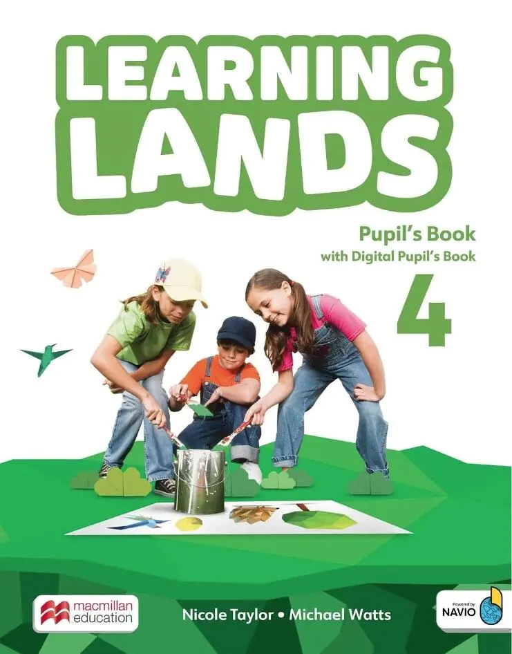 Książka - Learning Lands 4. Pupil's Book with Digital Pupil's Book and Navio App
