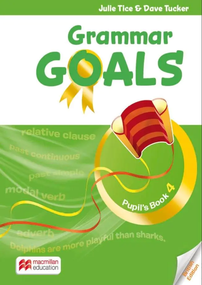 Książka - Grammar Goals 4 książka ucznia + kod