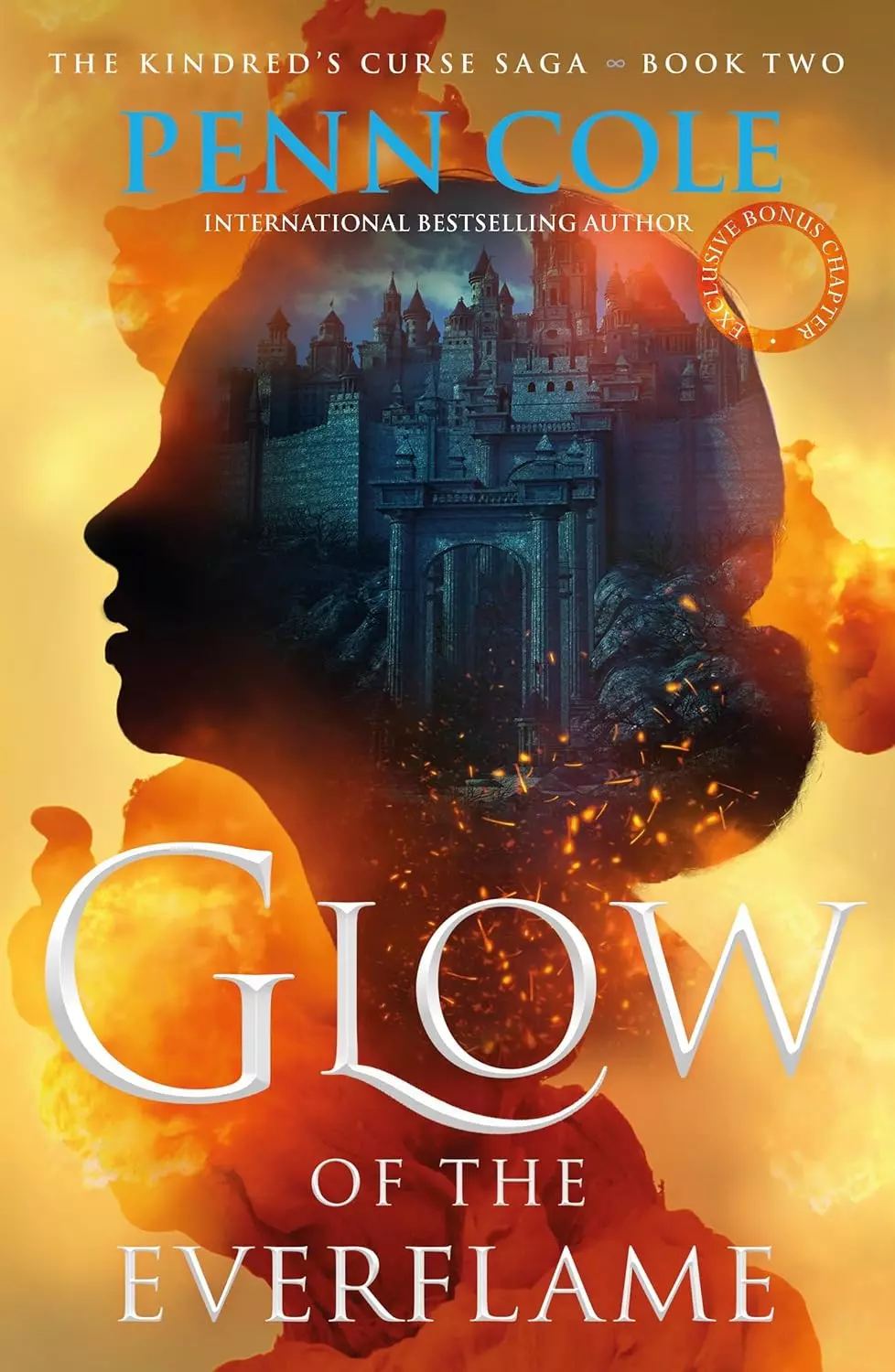 Książka - Glow of the Everflame. The Kindred's Curse Saga. Book 2