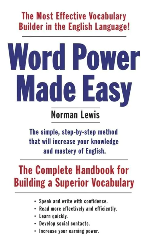 Książka - Word Power Made Easy