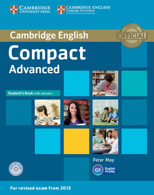 Książka - Cambridge English C1. Compact Advanced. Student's Book with answers + CD