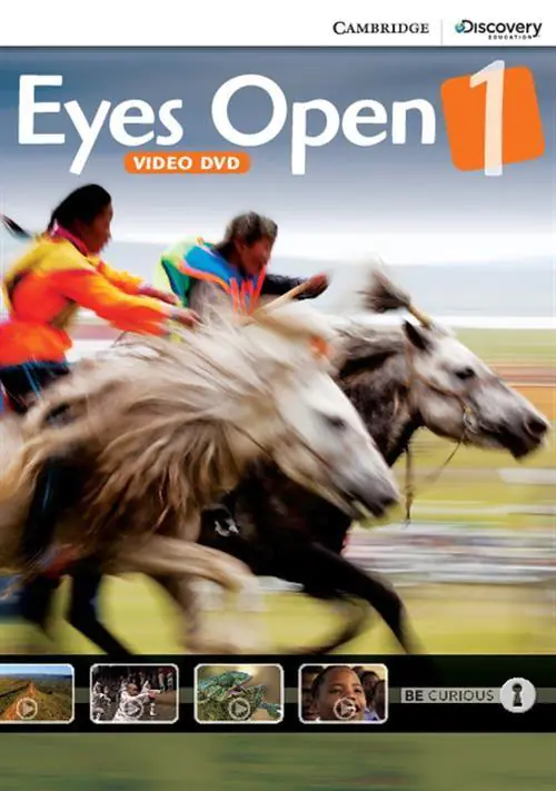 Książka - Eyes Open 1. Video DVD