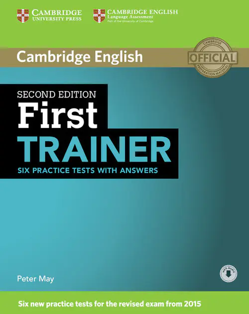 Książka - First Trainer Six Practice Tests with Answers with Audio