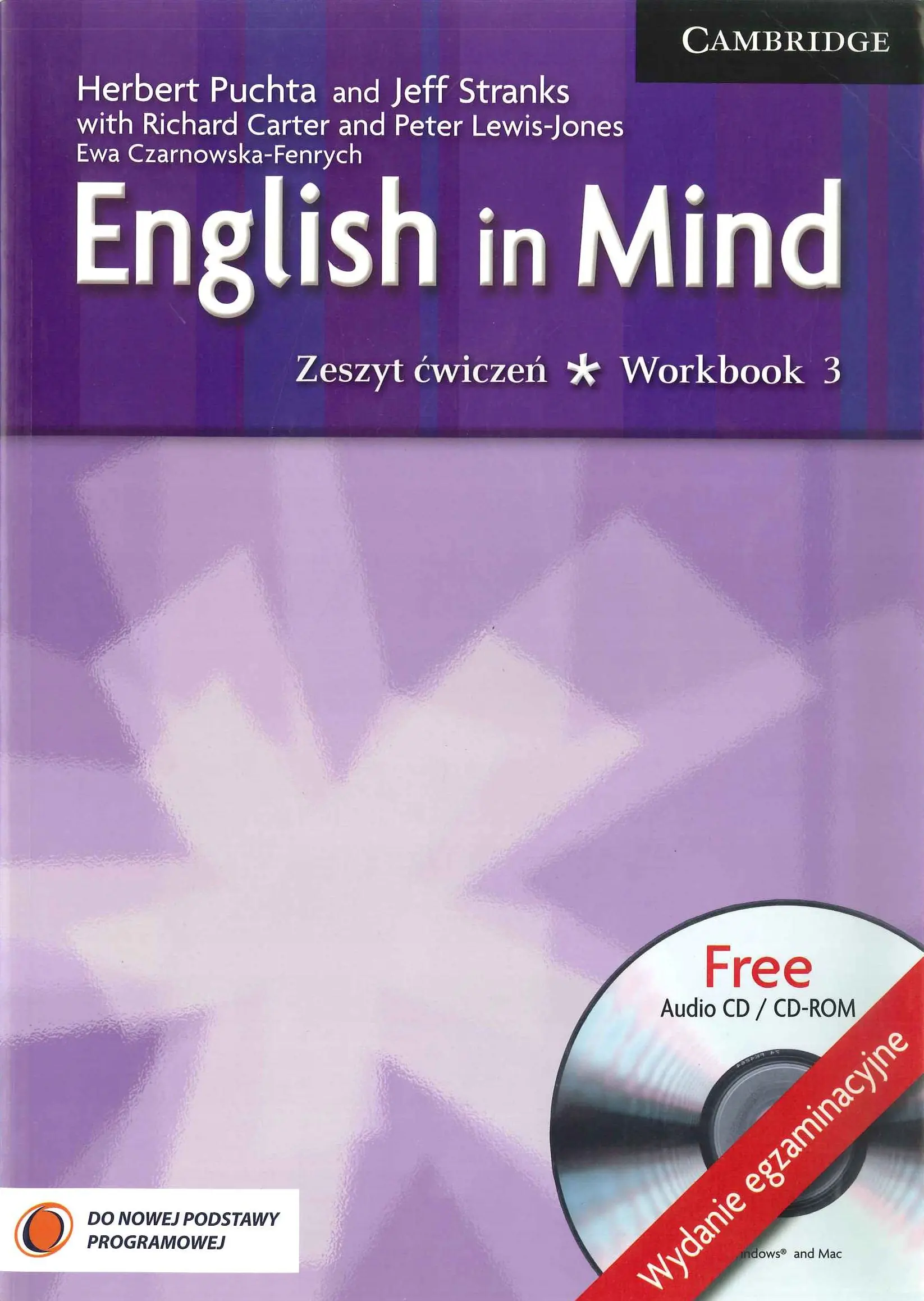 Książka - English in Mind 3. Workbook + CD