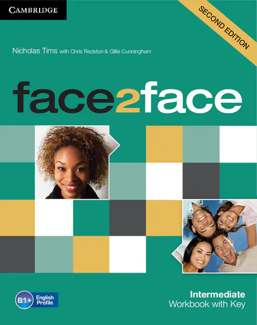 Książka - Face2face. Intermediate workbook with key. Second edition
